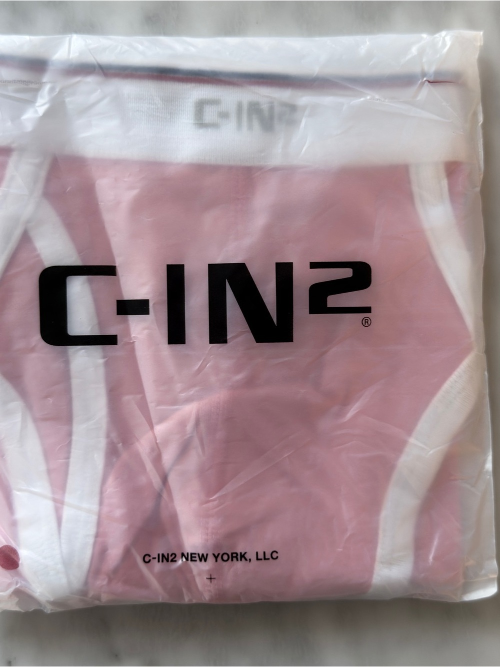 C-IN2 Throwback Sport Men's Pink Cotton Briefs - Low Rise - Picture 2 of 6